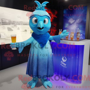 Blue Ice maskot kostume...