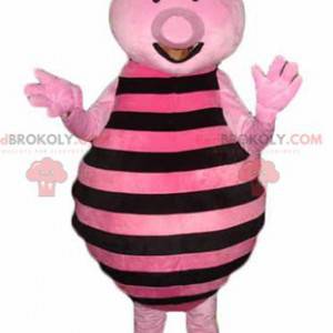 Piglet mascot the famous pink pig of Winnie the Pooh -