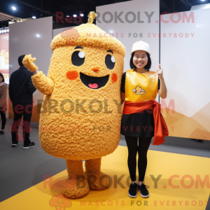 Gold Fried Rice maskot...