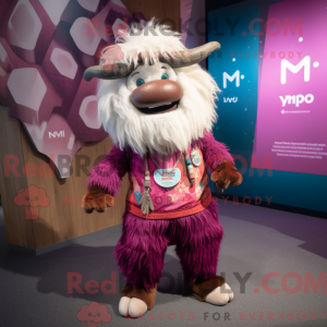 Costume mascotte de Yak...