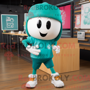 Teal Miso Soup mascot...