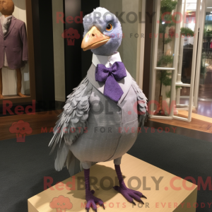 Lavendel Perlehøns maskot...