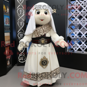 Costume mascotte de croix...