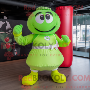 Costume mascotte de gant de...