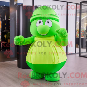 Costume mascotte de gant de...