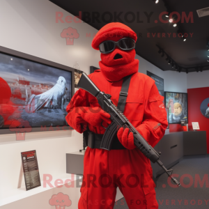 Maskottchenkostüm Roter...