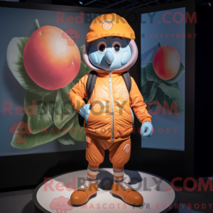 Peach Mandarin maskot...