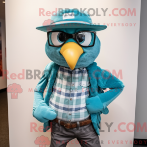 Costume de mascotte de Hawk...