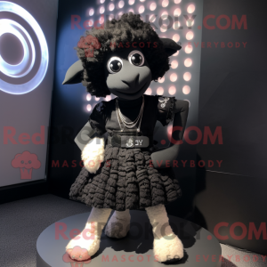 Black Sheep mascot costume...