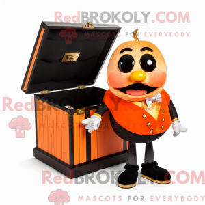 Postava maskota Orange...
