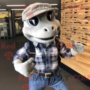 Silver Lizard mascot...