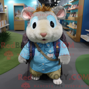 Turkis hamstermaskotkostyme...