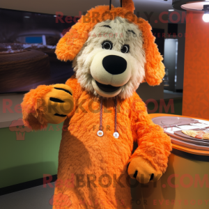 Costume mascotte Orange...