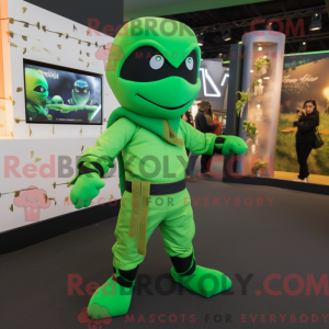 Personaggio mascotte Green...