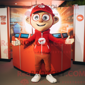 Postava maskota maskota Red...
