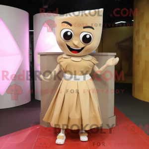 Postava maskota Tan Candy...