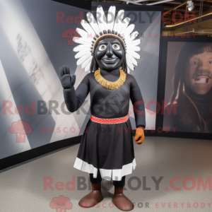 Postava maskota Black Chief...