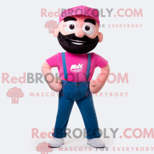 Costume mascotte de Pink...