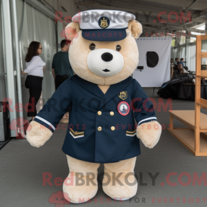 Máscara de Urso da Marinha...