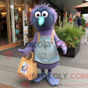 Lavender Kiwi Maskottchen...