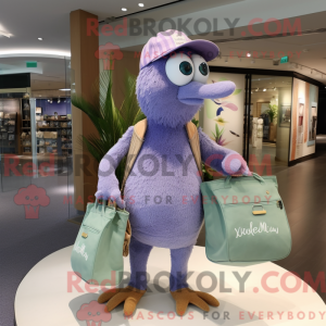 Lavendel Kiwi maskot...