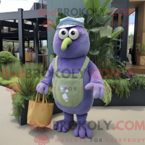 Lavender Kiwi mascot...