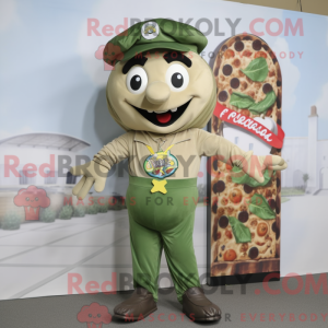 Máscara de Olive Pizza com...
