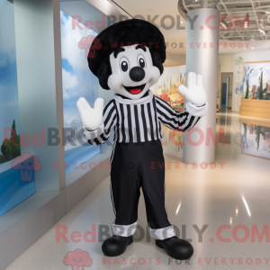 Costume mascotte de Mime...