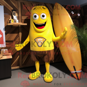 Gul Chocolate Bar maskot...