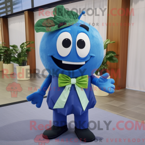 Blue Zucchini mascot...
