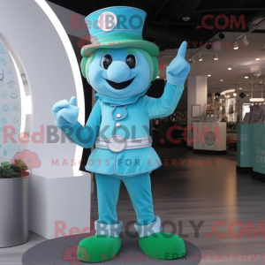 Disfraz de mascota Sky Blue...