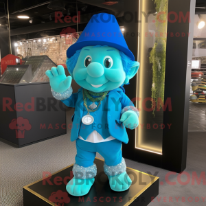 Sky Blue Leprechaun Hat...
