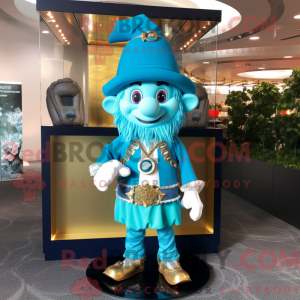 Himmelblå Leprechaun Hat...