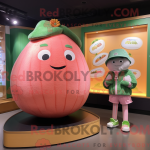 Postava maskota Peach Melon...