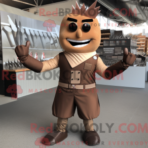Disfraz de mascota Brown...