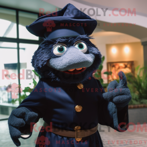 Disfraz de mascota de Navy...