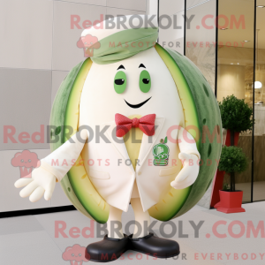 Postava maskota krémového...
