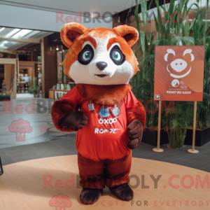 Figura de máscara de panda...