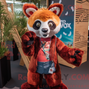 Disfraz de mascota Rust Red...