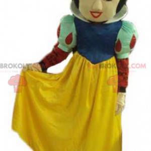 Mascotte de Blanche neige célèbre princesse Disney -