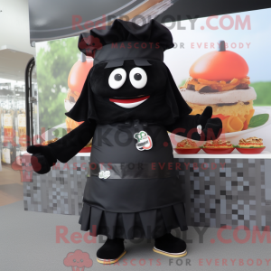 Black Lasagna mascot...
