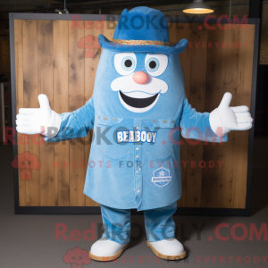 Blue Bbq Ribs mascot...