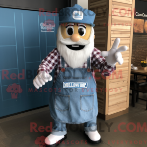 Blue Bbq Ribs maskot...
