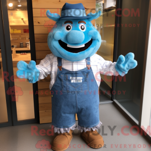Blue Bbq Ribs maskot...