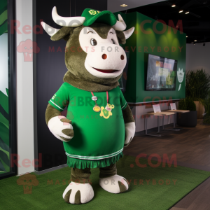 Forest Green Bull mascotte...
