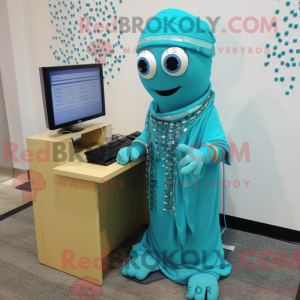 Turkis computer maskot...