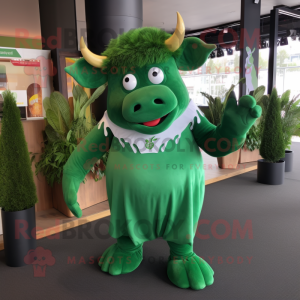 Forest Green Bull maskot...