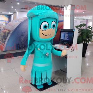Turkis computer maskot...