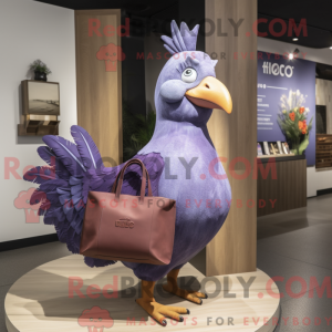 Lavendel Fasan Maskot Drakt...