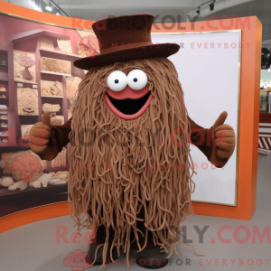 Brown Spaghetti mascot...